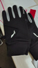 李宁（LI-NING）骑行手套冬季男女保暖加绒电动摩托自行车手套防冻防寒风登山滑雪 实拍图