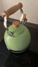苏泊尔SUPOR 鸣笛不锈钢开水壶 复合底磁通烧水壶 2.5L绿色ES25TS01-G 实拍图