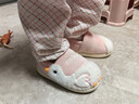 牧童儿童棉拖鞋女冬季加绒卡通小鸭子室内鞋男宝宝保暖棉鞋 甜粉鸭170 实拍图