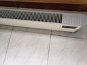 美的（Midea）石墨烯家用踢脚线取暖器电热电暖器浴室防水速热电暖气节能暖风机全屋升温电热抗菌HDV22UR 实拍图