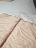 京东京造 60支长绒棉植素超柔贡缎 A类纯棉床单被套床上四件套 1.8米床 杏仁糖 实拍图