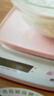 展艺充电款厨房秤复古橡粉家用小型精准食物称重高精度烘培用雪花酥 实拍图
