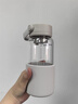 北鼎（Buydeem）泡茶随手杯 茶水分离家用耐高温玻璃杯便携 钛茶篮 630ml燕麦白 实拍图