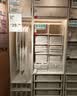 宜家（IKEA）SKUBB思库布储物盒衣柜抽屉内衣袜子分类收纳盒布艺衣物整理袋 白色3件盒31x34x33cm 实拍图