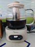 美的（Midea）0胶水全玻璃全自动养生壶 1.2L大容量办公室多功能茶漏煮茶壶 烧水壶24h恒温可煮小米 1.2L 0胶水全玻璃带滤网MK-YS12B102 实拍图