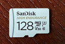 闪迪（SanDisk）128GB TF（MicroSD）4K内存卡 行车记录仪 监控摄像头专用 10,000小时录制 重复读写高耐用存储卡 实拍图