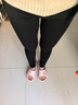 伊莎朵高腰打底裤外穿女秋冬款黑色裤子紧身裤显瘦铅笔裤小脚裤女加绒裤 两粒扣（加绒加厚） XL （建议110-120斤） 实拍图