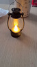 【露营灯】创意复古手提小夜灯网红迷你氛围小马灯桌面摆拍油灯 复古手提小夜灯【金色1个】 实拍图