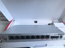 华三（H3C）2.5G交换机8口2.5G电口+2万兆光口 支持简易VLAN 端口聚合 网络集线器分流器 猫棒NAS适用 S1510FX 实拍图