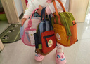 SHUKIKU儿童书包多功能迷你包防泼水双肩包户外旅游斜挎包手提桃子果汁 实拍图
