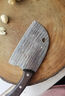 赊刀人平替家用锻打切片刀厨房切菜切肉刀锋利耐用鱼头刀女士刀具 【活动专享】条纹切片刀 实拍图