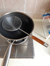 炊大皇 炒锅 304不锈钢炒菜锅煎锅 平底不粘炒锅32cm 可立可视盖不挑灶 实拍图