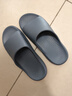 京东京造【3.5cm踩屎感】eva厚底拖鞋男士防臭休闲凉拖鞋 碳灰 44-45 实拍图