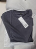 凡客诚品（VANCL）长袖t恤男春秋季纯棉打底衫男士体恤纯色简约内搭上衣 深灰 XL 实拍图