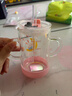 富光 玻璃杯家用儿童牛奶杯子带刻度耐热吸管水杯喝奶杯微波炉可加热 实拍图