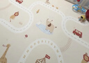 丸丫宝宝爬行垫婴儿加厚家用爬爬垫xpe儿童整体垫1.5*1.8米2.5CM-轨道 实拍图