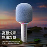 索爱（soaiy）MC69话筒音响一体麦克风家用无线双麦互连蓝牙全民K歌手机电脑通用儿童礼物 兰花紫  实拍图