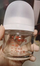 贝亲【新生儿第一个奶瓶】玻璃奶瓶宽口径奶瓶80ml SS号奶嘴 0月+ 实拍图