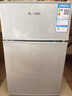 荣事达（Royalstar）小冰箱小型家用出租房双门一级能效宿舍冷藏冷冻两用节能电冰箱 38A122【一级能效】【三天不到1度电】银 实拍图