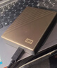 西部数据（WD）移动硬盘6TB type-c Ultra系列 2.5英寸 金 机械硬盘 笔记本电脑外接加密兼容Mac 大容量家庭存储 实拍图