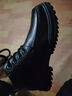 星头啄木鸟100%全牛皮星头啄木鸟棉鞋男2025冬季新款羊毛加绒加厚保暖雪地靴 SF9199黑色棉鞋 44 实拍图