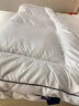 希尔顿羽绒床垫软垫床褥垫加厚hilton五星级酒店褥子学生宿舍垫子 【正品希尔顿逸林抗菌防螨】白色 1.5x2.0m【酒店加厚床垫10cm】 实拍图