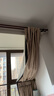 铭聚布艺（MINGJU）窗帘 全遮光窗帘成品窗帘布遮阳帘涤塔夫奶油色挂钩式2.0*2.4单片 实拍图