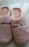 小熊小兔新款秋冬季情侣保暖学生男拖鞋女厚底防滑外穿居家棉拖鞋 小熊小兔棉拖-粉色 38-39 适合37-38 实拍图