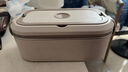 HKML316多层保温饭盒大容量便当盒注水加热餐盒上班族学生便携带饭桶 卡其色【抗菌316内胆】 单层850ML抗菌316不锈钢收藏加送餐具 实拍图