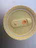 特百惠（Tupperware）吸吸罐550ml带吸管杯子夏季自制饮品奶昔塑料水杯子直饮高颜值杯 奶黄色550ml 实拍图