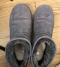 京东京造【纯羊毛】雪地靴男冬季羊皮毛一体加厚加绒保暖短筒男靴灰色41 实拍图