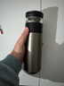 京东京造保温杯【茶水分离】男女大容量316L不锈钢泡茶水杯子金属灰500ml 实拍图