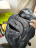 袋鼠双肩包男士背包大容量行李旅游包学生书包女初中商务笔记本电脑包 黑色配红标 实拍图