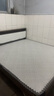 迎裕财实木1.8m软包双人床主卧现代简约单人出租屋床 橡木灰软包床+10cm床垫 1.8*2米框架结构【促销款】 实拍图