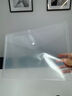 得力（deli）【超级爆款】20只A4按扣学生桌面透明文件袋 试卷收纳文件套资料塑料防水档案袋办公学习用品27008 实拍图