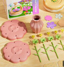 菲贝（feibei）儿童DIY织物花束手工压花机百变花园插花工艺玩具女孩生日礼物3-6 实拍图