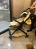 TianRui婴儿推车高景观双向可坐可躺可折叠轻便携带四轮万向可换向婴儿车 D9二代-完美假期 机械式护脊靠背 实拍图