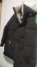 雪中飞【轻奢鹅绒】羽绒服男中长款连帽加厚保暖防寒商务休闲外套男 实拍图