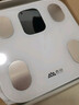 香山智能体脂秤体重秤 称重电子秤家用精准称体重秤【真电极】22项健康数据 云姿白【电池款】 实拍图