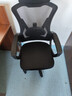 锦汐 电脑椅家用办公椅子靠背人体工学椅学习转椅老板座椅游戏电竞椅 【可后躺】黑框黑网 实拍图