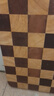 炊大皇家用切菜板砧板乌檀木橡胶木主厨棋盘格菜板42.5*31*2.5cm 实拍图