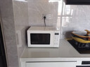 美的（Midea）变频小清新微波炉 液晶屏幕 磨砂面板 小型20L家用 PM2002 纯白 实拍图