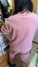 京东京造轻薄暖摇粒绒抗静电秋季加绒女士睡衣女家居服情侣睡衣珊瑚粉L 实拍图