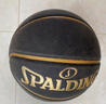 斯伯丁（SPALDING）篮球7号TF黑金掌控系列室内外通用防滑耐磨赛事专用七号篮球 实拍图