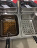 三鼎 电炸炉商用电炸锅油炸锅油炸机油炸炉鸡翅薯条小吃设备 【经典定时款】双缸双筛定时10.8L+10.8L 实拍图