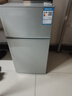 新飞冰箱小型租房用 一级能效冷 藏冷冻两用1-2人家用小冰箱 出租房双门电冰箱办公室两门 25年升级 76A128L一级能效【保鲜盒款】 实拍图