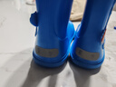 柠檬宝宝儿童雨鞋男女童防滑鞋小童宝宝防水雨靴卡通束口  星航小恐龙 170 实拍图