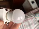 雷士照明led灯泡e27螺口家用节能超亮大螺口护眼三色调光球泡光源 E27大螺口 3W 4000K暖白 实拍图