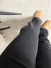 优衣库女装男装宽松廓形牛仔裤/弯刀镰刀裤子479000 482280 479000/08深灰色 28 /160/70A 实拍图