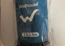 WELLHOUSE户外防潮垫折叠帐篷地垫沙滩垫便携收纳袋带地钉蓝灰色1.4*2m 实拍图